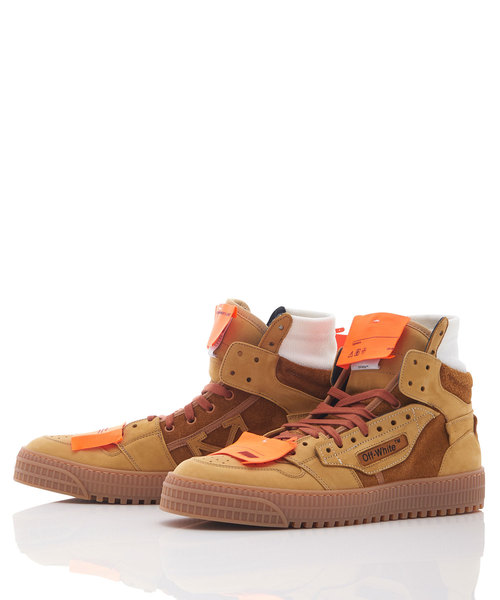 off white（オフホワイト）の「OFF-WHITE “OFF-COURT SUEDE”スニーカー（スニーカー・メンズ・ライトブラウン・42/43/41/40）」の9枚目の写真
