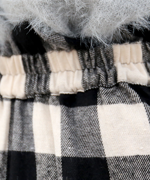 CHARM BERRY TIC（チャームベリーチック）の「ブロックチェックスカート（スカート・レディース・ブラック/ネイビー・M/L）」の12枚目の写真