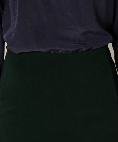 BEAUTY&YOUTH UNITED ARROWS(ビューティーアンドユースユナイテッドアローズ)の「BYSF ダブルクロスミニスカート (fyoww)▽◆(スカート・レディース・ブラック/ベージュ/ダークグリーン/ライトブルー・SMALL/MEDIUM)」の9枚目の写真