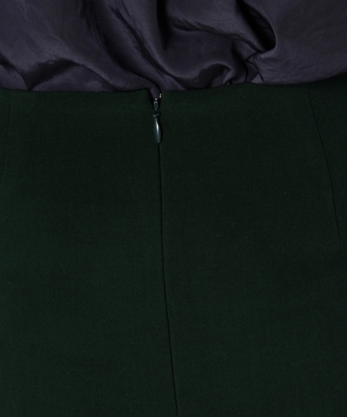 BEAUTY&YOUTH UNITED ARROWS(ビューティーアンドユースユナイテッドアローズ)の「BYSF ダブルクロスミニスカート (fyoww)▽◆(スカート・レディース・ブラック/ベージュ/ダークグリーン/ライトブルー・SMALL/MEDIUM)」の10枚目の写真