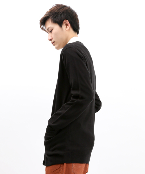 WEGO（ウィゴー）の「WEGO/カラーカーディガン（カーディガン/ボレロ・メンズ・ブラック/ライトグレー/グリーン/ターコイズブルー/ネイビー/ロイヤルブルー/マスタード/ワイン/ブルー/ホワイト系その他/レッド/ブルー系その他/グリーン系その他・LARGE/MEDIUM）」の22枚目の写真