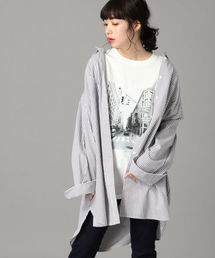 LOWRYS FARM | チュニックシャツ　821452(シャツ/ブラウス)