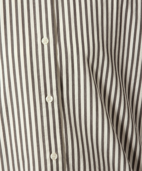 LOWRYS FARM（ローリーズファーム）の「チュニックシャツ　821452（シャツ/ブラウス・レディース・ベージュ/オフホワイト/ブルー系その他/ストライプ・FREE）」の18枚目の写真