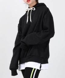 DING | DING/フェイクレイヤードプルパーカー(パーカー)