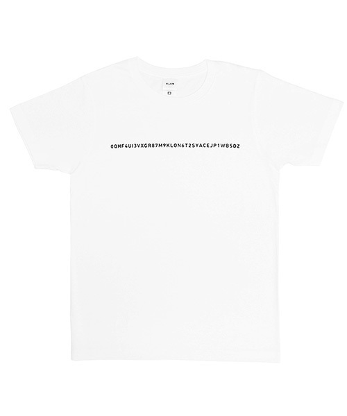 KLON（クローン）の「KLON Tshirts SERIAL NUMBER ONE LINES WHITE（Tシャツ/カットソー・レディース・ホワイト・MEDIUM/LARGE/X-SMALL/SMALL）」の2枚目の写真