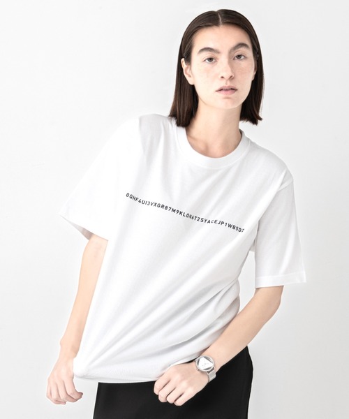 KLON（クローン）の「KLON Tshirts SERIAL NUMBER ONE LINES WHITE（Tシャツ/カットソー・レディース・ホワイト・MEDIUM/LARGE/X-SMALL/SMALL）」の8枚目の写真
