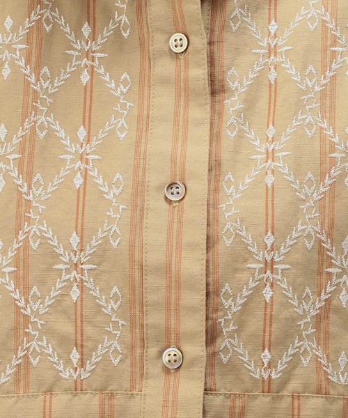 FRAPBOIS（フラボア）の「クランス（シャツ/ブラウス・レディース・グレー系その他/ベージュ系その他・1）」の8枚目の写真