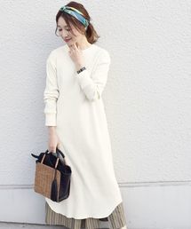 SHIPS | ジャージーテレコスナップ2WAYワンピース◆(ワンピース)