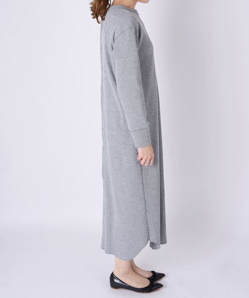 SHIPS（シップス）の「ジャージーテレコスナップ2WAYワンピース◇（ワンピース・レディース・オフホワイト/ブラック/ネイビー・ONE SIZE）」の9枚目の写真