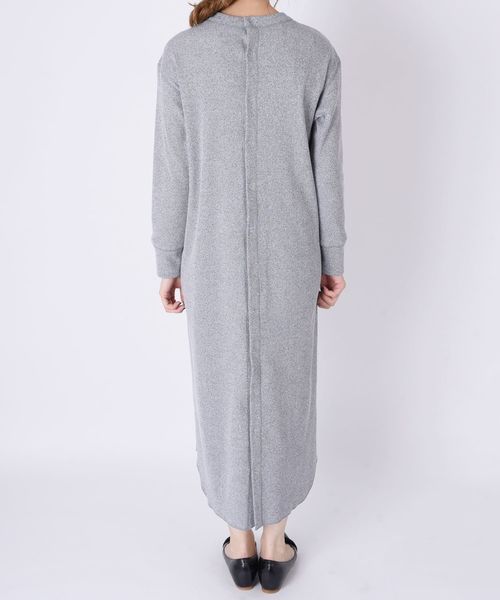 SHIPS（シップス）の「ジャージーテレコスナップ2WAYワンピース◇（ワンピース・レディース・オフホワイト/ブラック/ネイビー・ONE SIZE）」の12枚目の写真