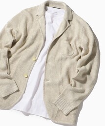 SC: リネン 2B ニット ジャケット