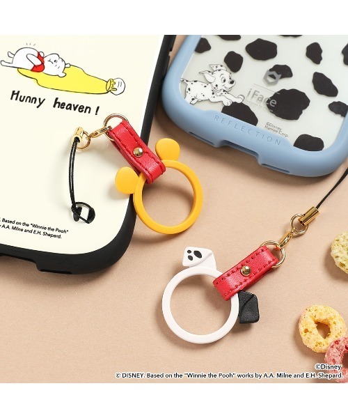 ストラップ リング ディズニー キャラクター ミッキー マウス ミニー