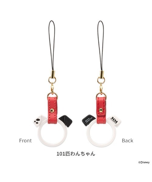 ストラップ リング ディズニー キャラクター ミッキー マウス ミニー