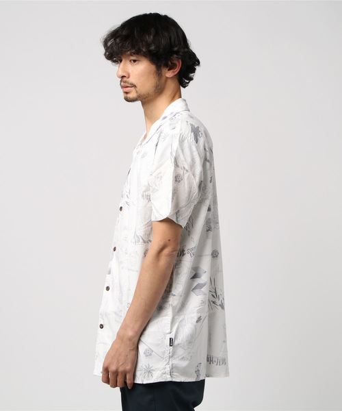 Hurley (ハーレー)の「M HRLY DOOM TOP SS/ハーレー メンズ アロハシャツ 半袖 シャツ(シャツ/ブラウス・メンズ・ホワイト系その他・SMALL/MEDIUM/LARGE)」の2枚目の写真
