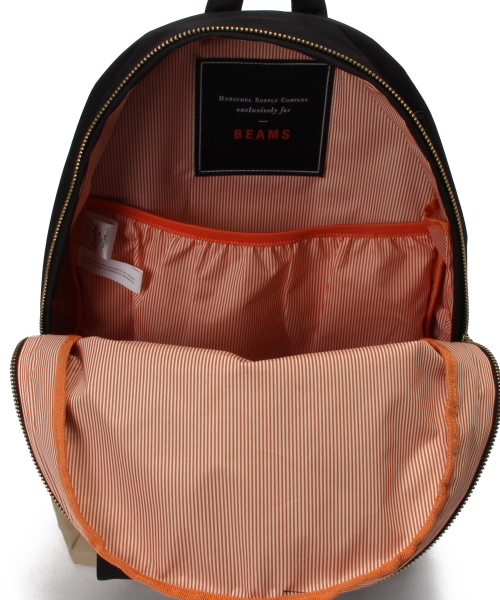 BEAMS（ビームス）の「Herschel×BEAMS / 別注 SETTLEMENT（バックパック/リュック・メンズ・ブラック/ネイビー/カモフラージュ/ブルー系その他/エメラルド/ブルー・ONE SIZE）」の10枚目の写真