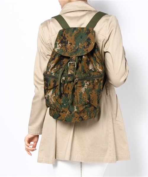 mystic（ミスティック）の「FASHIONFORIO（バックパック/リュック・レディース・カーキ・ﾌﾘ-）」の4枚目の写真