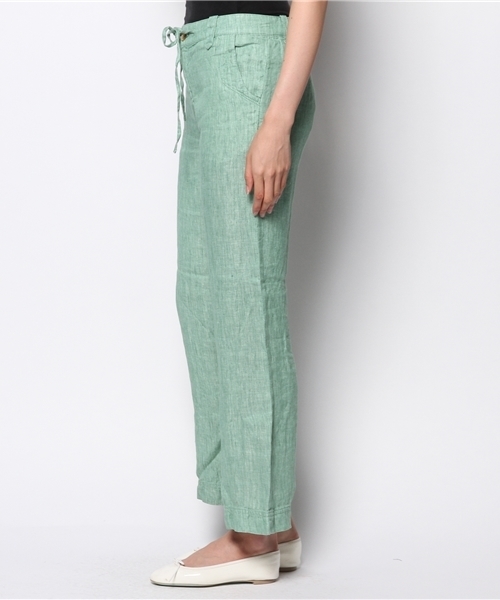 coen(コーエン)の「フレンチリネンイージーパンツ(その他パンツ・レディース・ナチュラル/ケリー/ネイビー・LARGE/MEDIUM)」の14枚目の写真