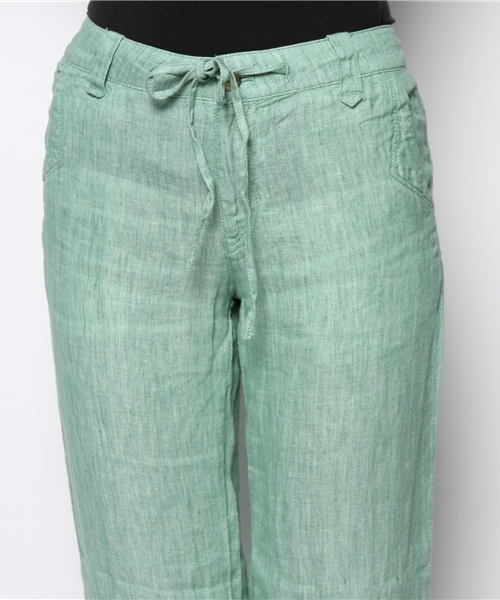 coen(コーエン)の「フレンチリネンイージーパンツ(その他パンツ・レディース・ナチュラル/ケリー/ネイビー・LARGE/MEDIUM)」の16枚目の写真