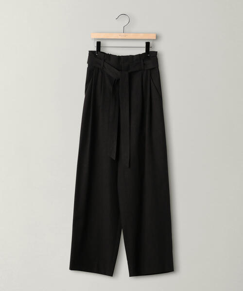 BEAUTY&YOUTH UNITED ARROWS(ビューティーアンドユースユナイテッドアローズ)の「BY リボンベルトワイドパンツ2 -手洗い可能-о(その他パンツ・レディース・ライラック/ブラック/ベージュ・MEDIUM/SMALL)」の16枚目の写真
