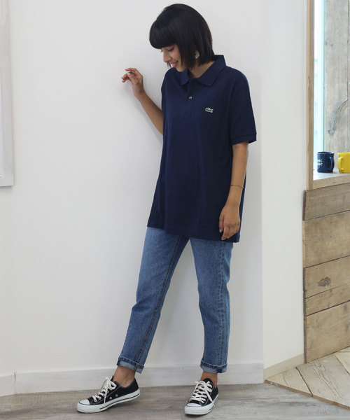 LACOSTE（ラコステ）の「【LACOSTE・ラコステ】半袖ワンポイントポロシャツ POLO SHIRT　L1212　L.12.12（ポロシャツ・メンズ・グレー/ネイビー/ブラック/ホワイト・SMALL/MEDIUM/LARGE）」の13枚目の写真