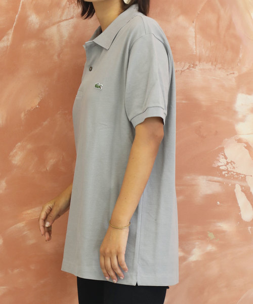 LACOSTE（ラコステ）の「【LACOSTE・ラコステ】半袖ワンポイントポロシャツ POLO SHIRT　L1212　L.12.12（ポロシャツ・メンズ・グレー/ネイビー/ブラック/ホワイト・SMALL/MEDIUM/LARGE）」の14枚目の写真