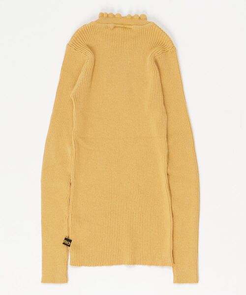 nino（ニノ）の「[140-150]フリルリブタートル（ニット/セーター・キッズ・ピンク系1/ホワイト系1/ラベンダー/ライラック/ピンク系2/ホワイト/ブラック/ピンク/マスタード/ベージュ/レッド/ネイビー/ベビーピンク・XL）」の14枚目の写真