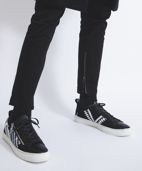 buddy（バディ）の「buddy別注ニットスニーカー（スニーカー・メンズ・ホワイト/ブラック・40/42/44/46）」の11枚目の写真