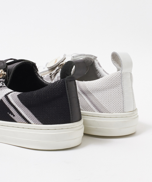 buddy（バディ）の「buddy別注ニットスニーカー（スニーカー・メンズ・ホワイト/ブラック・40/42/44/46）」の14枚目の写真