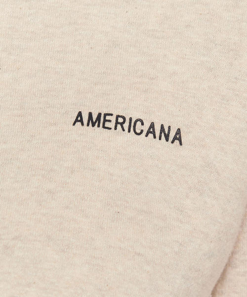 BEAUTY&YOUTH UNITED ARROWS（ビューティーアンドユースユナイテッドアローズ）の「＜Americana（アメリカーナ）＞ハーフジップスウェットプルオーバーΨ（スウェット・レディース・ケリー/オフホワイト・LARGE）」の8枚目の写真