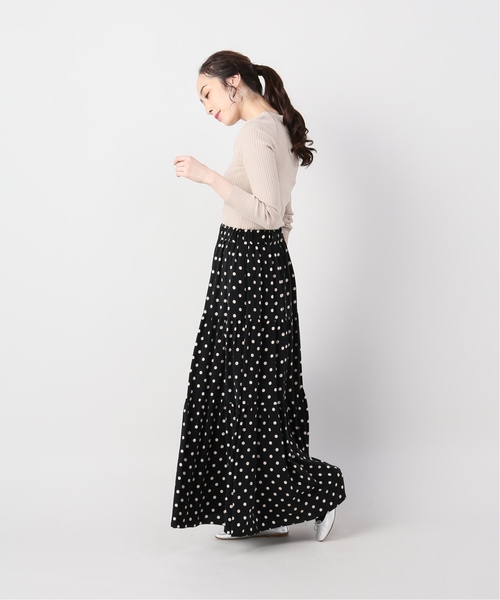 セール】【SACRA/サクラ】ドットティアードスカート（スカート）｜La