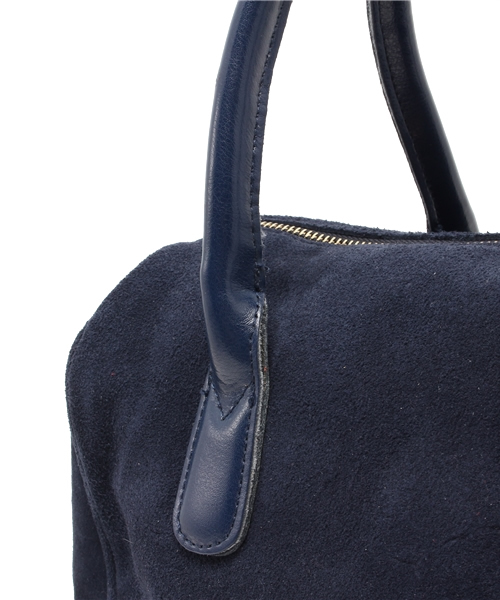 mystic（ミスティック）の「スウェードボストン（ボストンバッグ・レディース・ブラック/レッド/ライトグレー/ネイビー・ﾌﾘ-）」の12枚目の写真