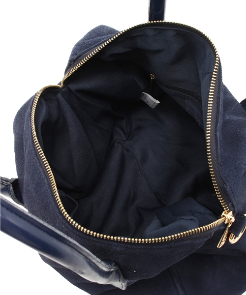 mystic（ミスティック）の「スウェードボストン（ボストンバッグ・レディース・ブラック/レッド/ライトグレー/ネイビー・ﾌﾘ-）」の14枚目の写真