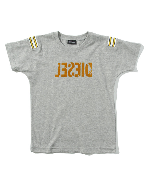 DIESEL（ディーゼル）の「DIESEL（ディーゼル）Kids & Junior ブランドロゴプリント半袖Tシャツカットソー（Tシャツ/カットソー・キッズ・ホワイト/ブラック/グレー/ブルー・4Y/6Y/8Y/10Y/12Y/14Y/16Y）」の3枚目の写真