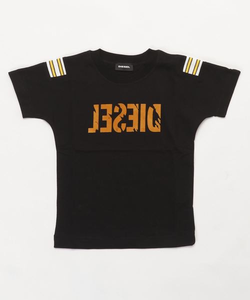 DIESEL（ディーゼル）の「DIESEL（ディーゼル）Kids & Junior ブランドロゴプリント半袖Tシャツカットソー（Tシャツ/カットソー・キッズ・ホワイト/ブラック/グレー/ブルー・4Y/6Y/8Y/10Y/12Y/14Y/16Y）」の10枚目の写真