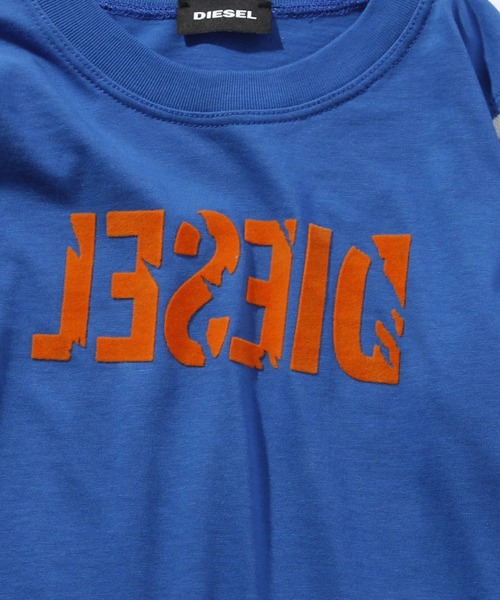 DIESEL（ディーゼル）の「DIESEL（ディーゼル）Kids & Junior ブランドロゴプリント半袖Tシャツカットソー（Tシャツ/カットソー・キッズ・ホワイト/ブラック/グレー/ブルー・4Y/6Y/8Y/10Y/12Y/14Y/16Y）」の20枚目の写真