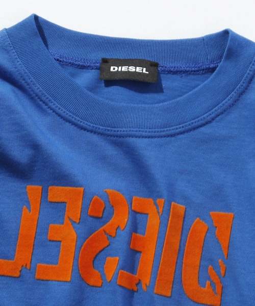 DIESEL（ディーゼル）の「DIESEL（ディーゼル）Kids & Junior ブランドロゴプリント半袖Tシャツカットソー（Tシャツ/カットソー・キッズ・ホワイト/ブラック/グレー/ブルー・4Y/6Y/8Y/10Y/12Y/14Y/16Y）」の21枚目の写真
