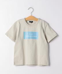 green label relaxing | 【キッズ】スクエアロゴプリントTシャツ(Tシャツ/カットソー)