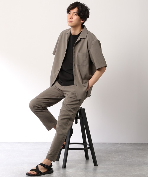 LAKOLE（ラコレ）の「USAステッチTシャツ / LAKOLE（Tシャツ/カットソー・メンズ・ホワイト/ブラック/ベージュ/ピンク・MEDIUM/LARGE）」の5枚目の写真