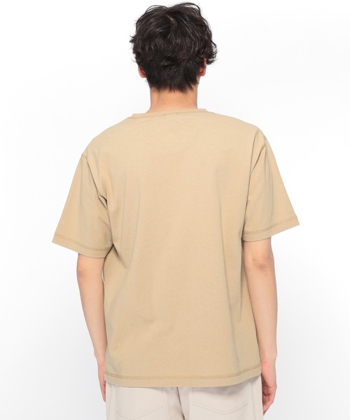 LAKOLE（ラコレ）の「USAステッチTシャツ / LAKOLE（Tシャツ/カットソー・メンズ・ホワイト/ブラック/ベージュ/ピンク・MEDIUM/LARGE）」の13枚目の写真