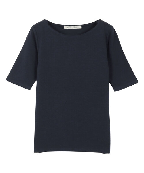 KOBE LETTUCE(コウベレタス)の「スムースベーシック半袖カットソートップス(Tシャツ/カットソー・レディース・グリーン系その他/ブラック系その他/カーキ/ブラック/ネイビー/グリーン系その他2/ミント/オフホワイト/ホワイト系その他/ブルー系その他/ブラウン系その他/ブラウン系その他2/ピンク系/ピンク/ブラウン系その他3/ホワイト系その他2/ピンク系1/ブルー系その他2/ブラック系その他2/アイボリー系1/アイボリー系/ネイビー系1/ネイビー系・LARGE/S/L/SMALL/M/MEDIUM/S1/L1/M1)」の16枚目の写真