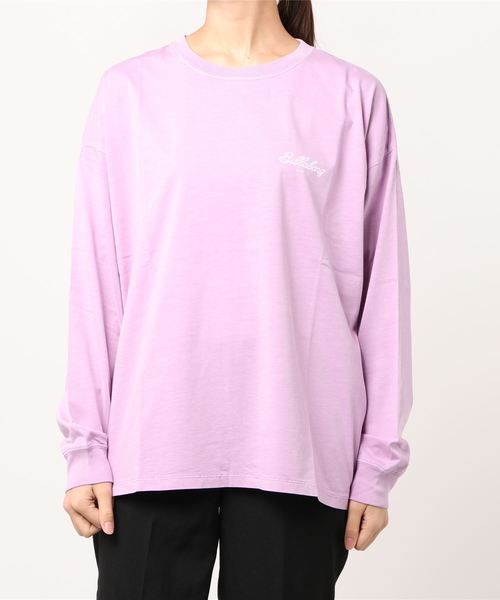 BILLABONG（ビラボン）の「BILLABONG /ビラボン ビッグシルエット バックプリントロンＴ  BA014-060/BA014-055（Tシャツ/カットソー・レディース・ブラック/ピンク/ブラウン・M/L）」の9枚目の写真