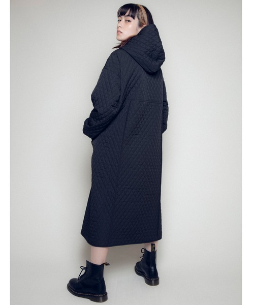 Candy Stripper（キャンディストリッパー）の「BRAVE DINOSAUR QUILTING コート（その他アウター・レディース・カーキ/ブラック・1/2）」の5枚目の写真