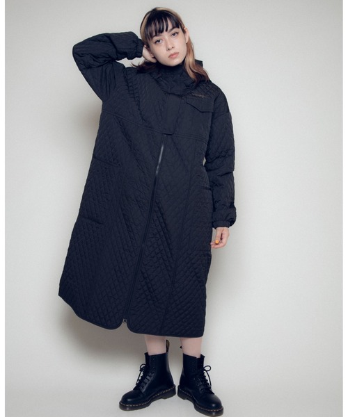 Candy Stripper（キャンディストリッパー）の「BRAVE DINOSAUR QUILTING コート（その他アウター・レディース・カーキ/ブラック・1/2）」の19枚目の写真