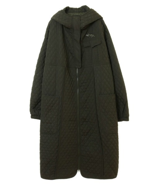 Candy Stripper（キャンディストリッパー）の「BRAVE DINOSAUR QUILTING コート（その他アウター・レディース・カーキ/ブラック・1/2）」の18枚目の写真