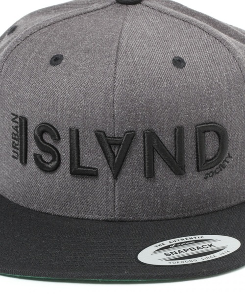 URBAN ISLAND SOCIETY（アーバンアイランドソサエティ）の「【URBAN ISLAND SOCIETY（アーバンアイランドソサエティ）】SNAP CAP（キャップ・メンズ・グレー/ブラック・FREE）」の12枚目の写真