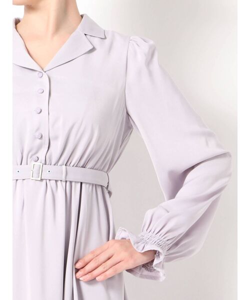 EATME（イートミー）の「オープンカラーマキシワンピース（シャツ