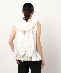 PINK HOUSE（ピンクハウス）の「うさぎの耳付きベストブラウス