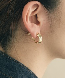 SMELLY | リッタイメタルミニフープイヤリング(イヤリング)