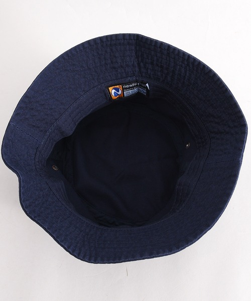 POU DOU DOU(プードゥドゥ)の「ドローイングフラワー刺繍バケットハット(ハット・レディース・ホワイト/ネイビー/ブラウン・8)」の11枚目の写真