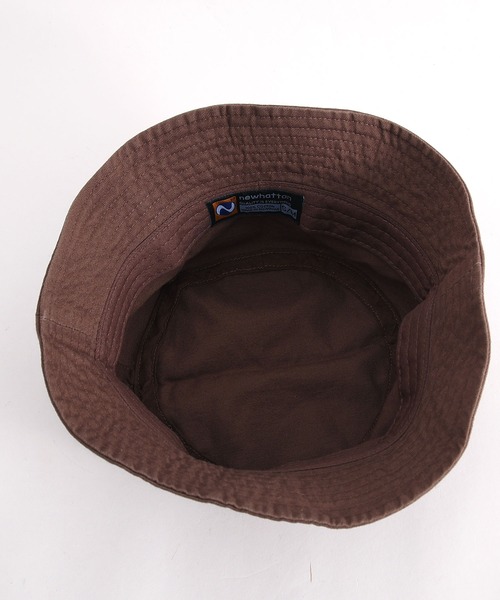 POU DOU DOU(プードゥドゥ)の「ドローイングフラワー刺繍バケットハット(ハット・レディース・ホワイト/ネイビー/ブラウン・8)」の13枚目の写真